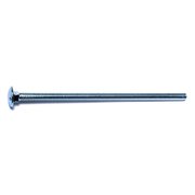 MIDWEST FASTENER 1/4"-20 x 5-1/2" Zinc Plated Grade 2 / A307 Steel Coarse Thread Carriage Bolts 100PK 54421